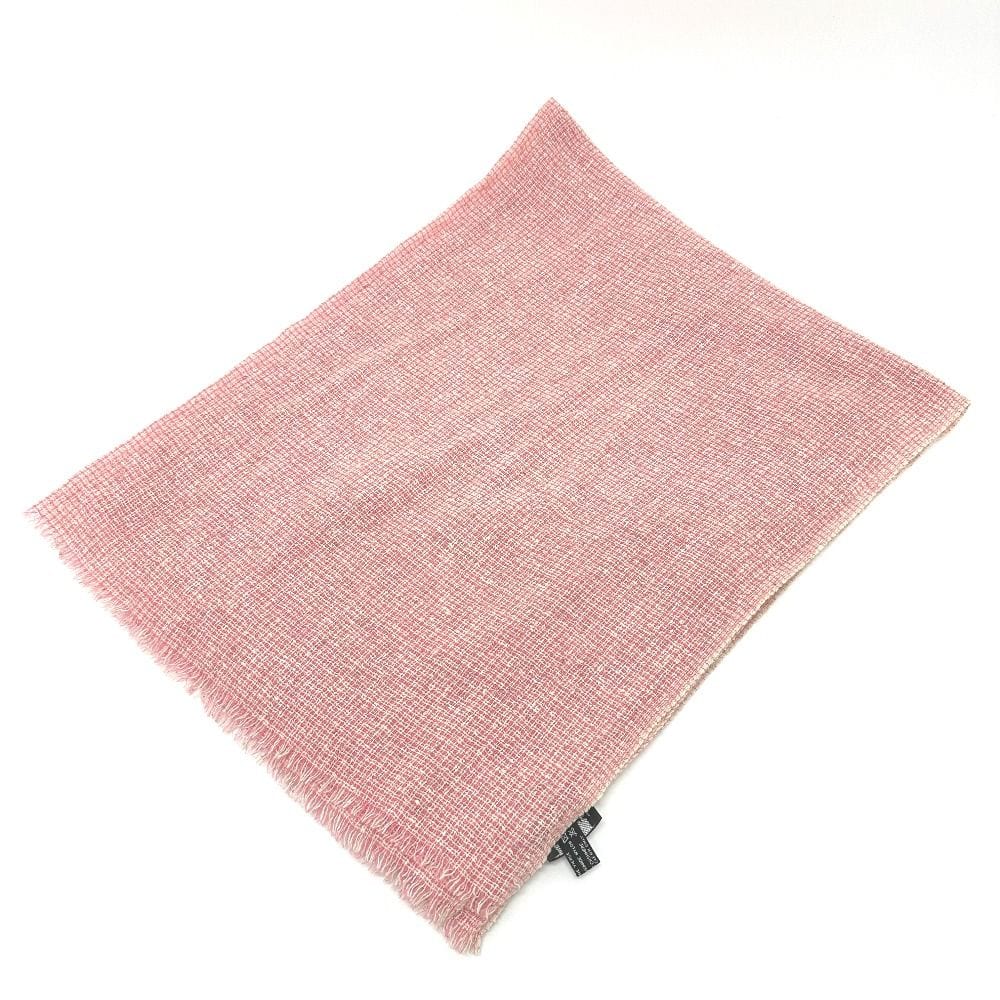 Chanel Stole Coco Mark Wool Pink — view 8