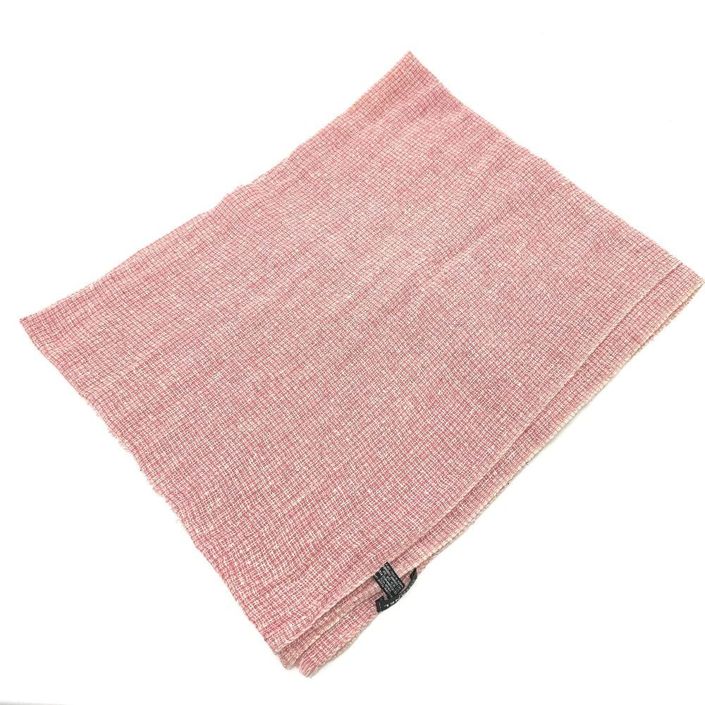 Chanel Stole Coco Mark Wool Pink — view 2