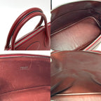 Hermes Handbag Bolide 35 Taurillon Clemence Rouge Ash Red — view 7