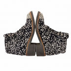 Chanel Tweed Boots Short Coco Mark Lace Up Shoes Size 38 — view 5