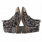 Chanel Tweed Boots Short Coco Mark Lace Up Shoes Size 38 — view 4