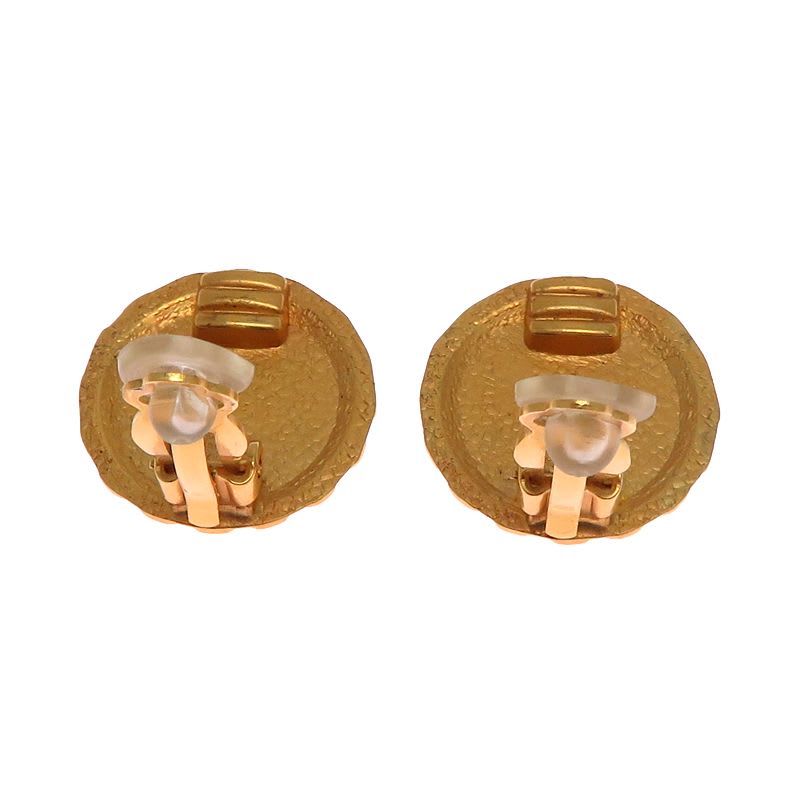 Chanel Quilted Gold-Tone Crystal Embellished — view 5