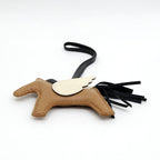Hermes Pegase Pegasus PM Sesame Black Nata Anyo-milo Bag Charm — view 6