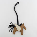 Hermes Pegase Pegasus PM Sesame Black Nata Anyo-milo Bag Charm — view 2