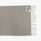 Hermes Muffler Gallop Pirouette Gray 100% Cashmere Cleaned Accessori Scarf — view 9