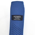 Hermes Tonight Knit Belt 32 mm 85-95 cm Blue — view 9