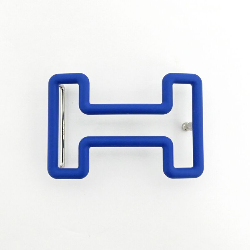 Hermes Tonight Knit Belt 32 mm 85-95 cm Blue — view 5