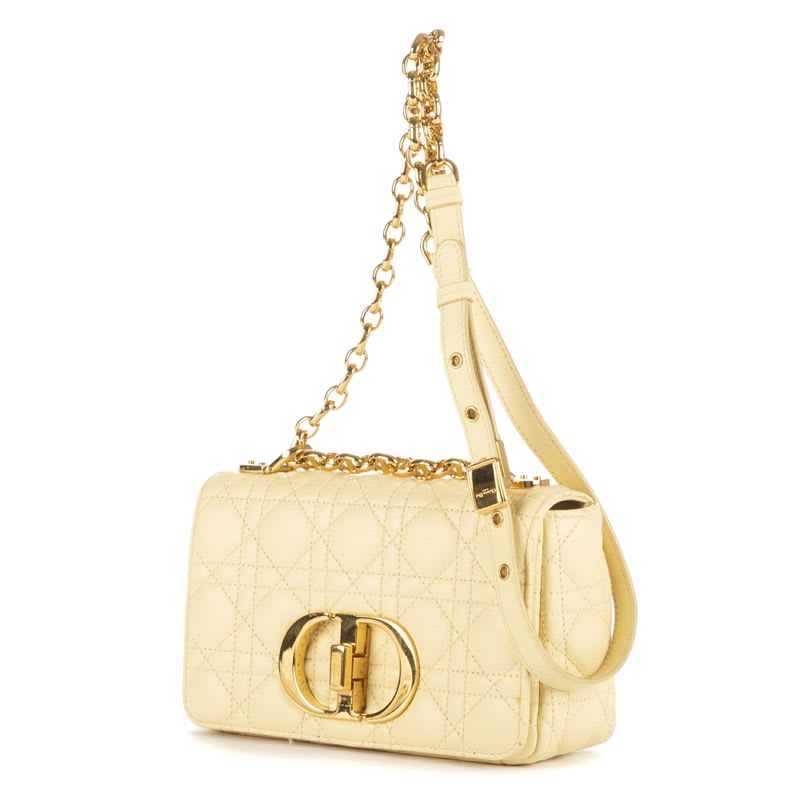 Dior Camera Bag Vanilla Cannage Leather — view 3