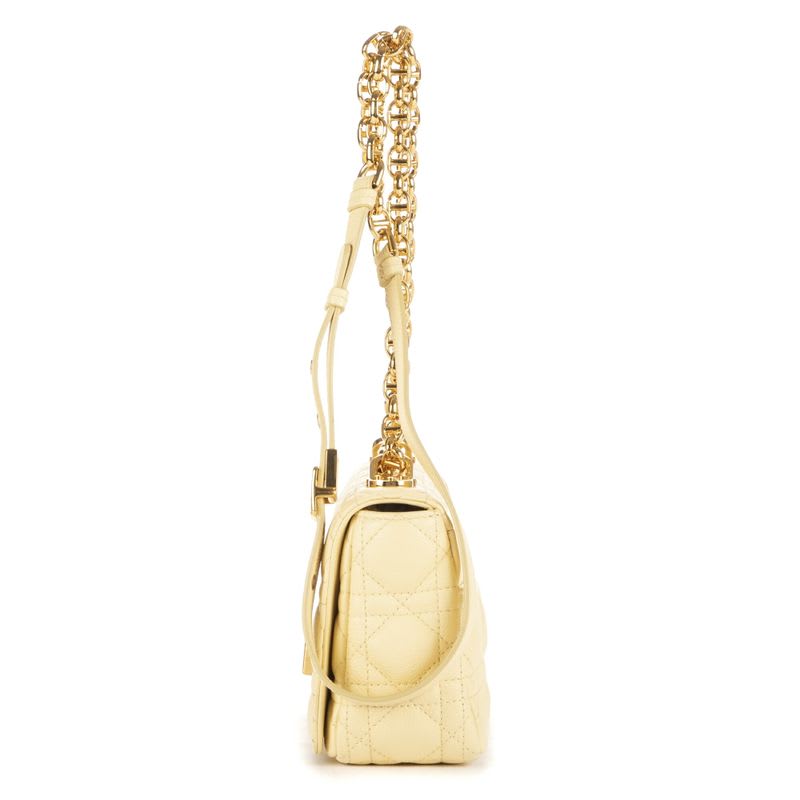 Dior Camera Bag Vanilla Cannage Leather — view 4