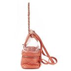 Chanel 2018 Limited Edition Aquarium Backpack Pink Transparent Quilted — view 4