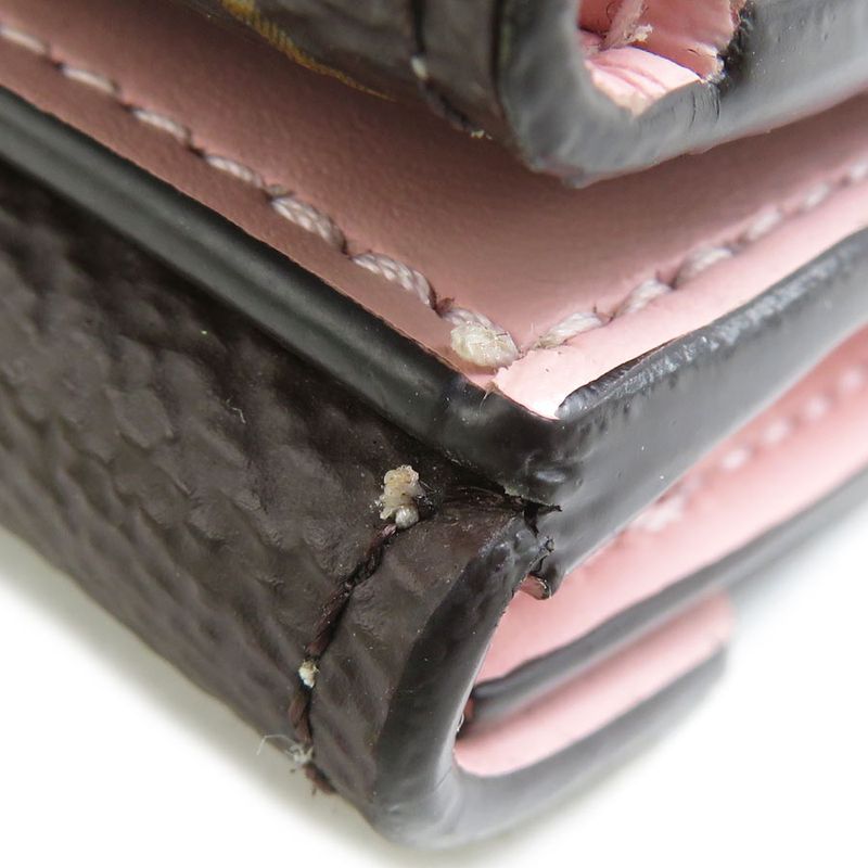 Louis Vuitton Compact Wallet Trifold Monogram Portefeuille — view 7
