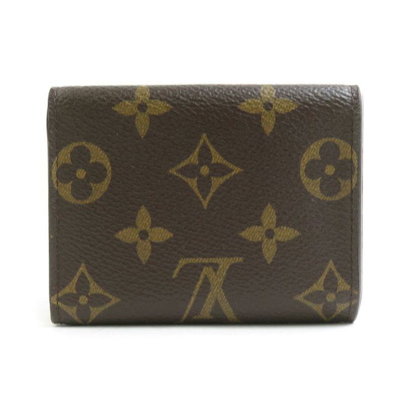 Louis Vuitton Compact Wallet Trifold Monogram Portefeuille — view 2