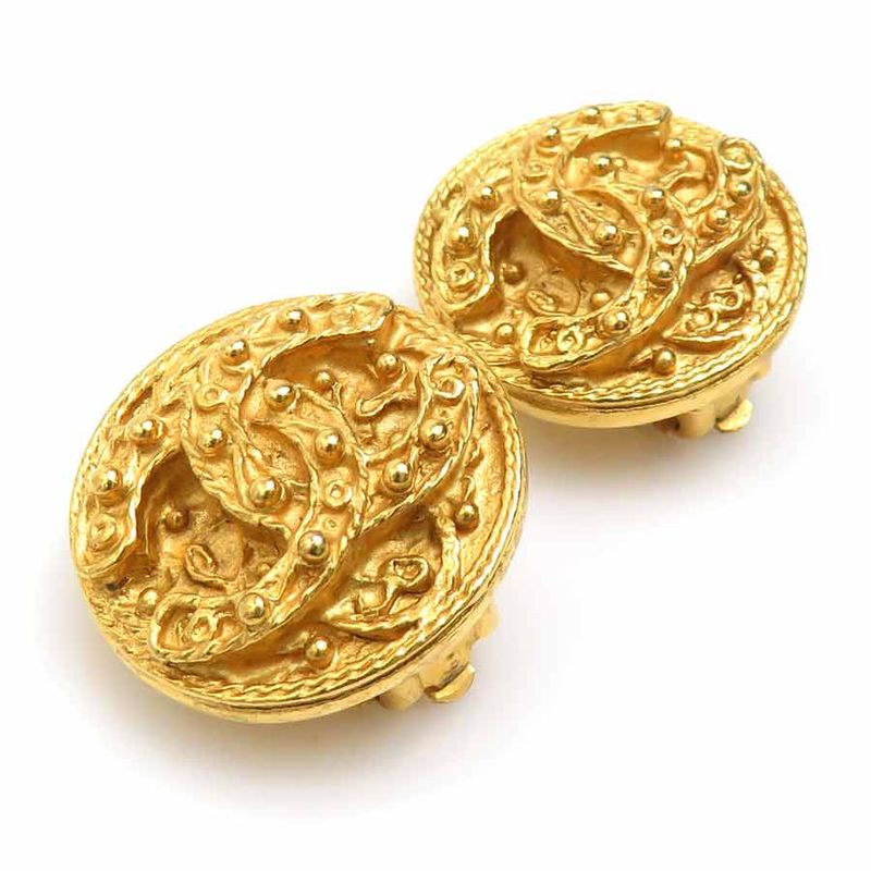 Chanel Earrings Coco Mark — view 5