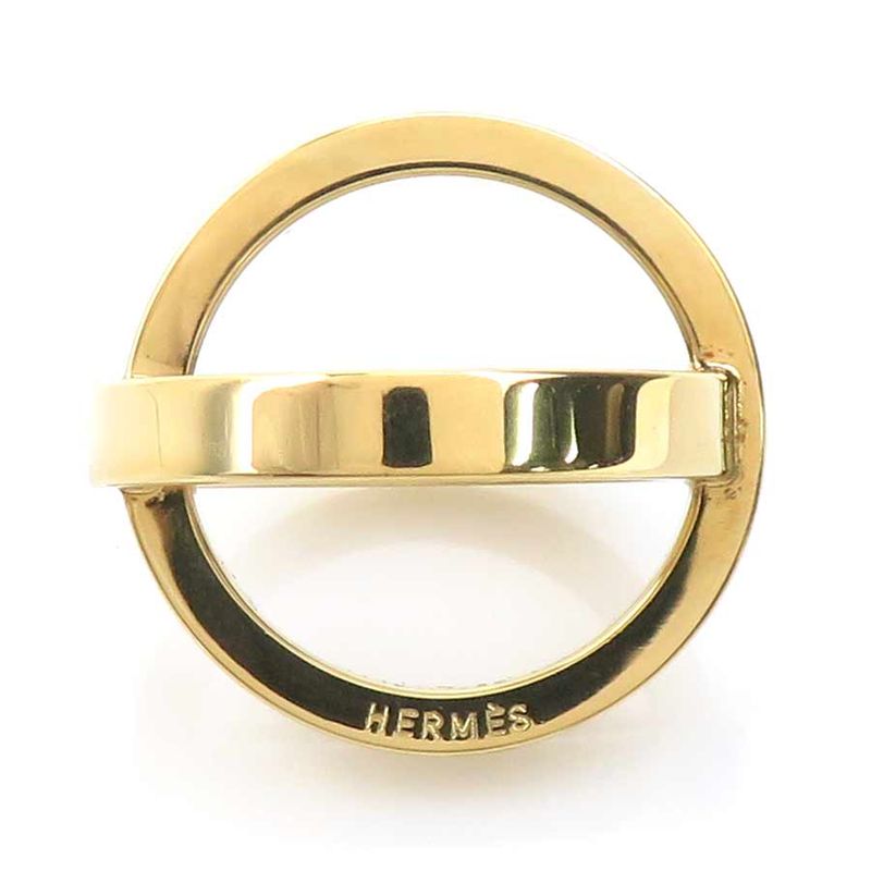 Hermes Scarf Ring Bijouterie Fantaisie — view 3