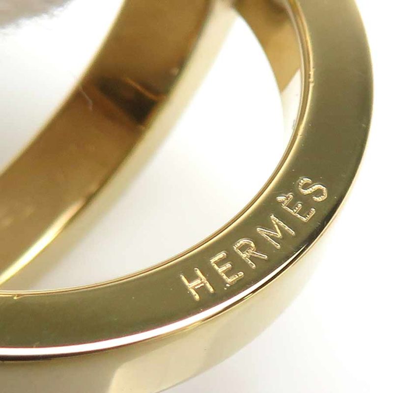 Hermes Scarf Ring Bijouterie Fantaisie — view 8