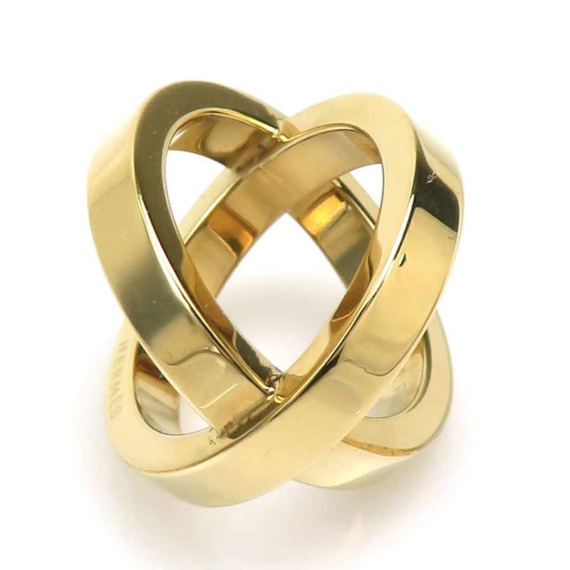 Hermes Scarf Ring Bijouterie Fantaisie — view 7
