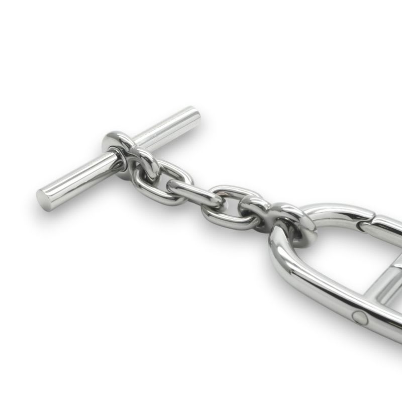 Hermes Chaine D'ancre Key Case Accessories Silver — view 3