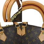 Louis Vuitton Alma PM Handbag Monogram Brown Gold — view 6