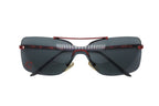 Dior Sunglasses 47 Rhinestone Metal Red Eyewear