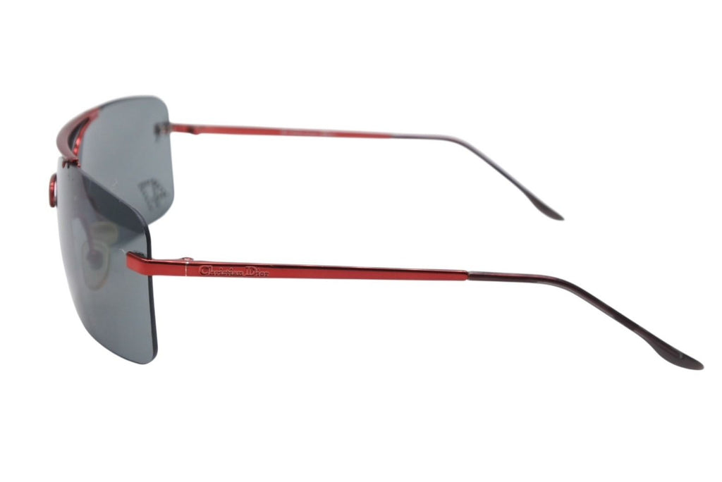 Dior Sunglasses 47 Rhinestone Metal Red Eyewear — view 2
