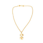Chanelcoco Mark Pendant Chain Necklace Gold Plated — view 6