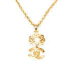 Chanelcoco Mark Pendant Chain Necklace Gold Plated — view 3
