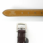 Hermes Dog Collar Tres XS Rouge Serie Nata Sesam Brown Series Vo Epson — view 7