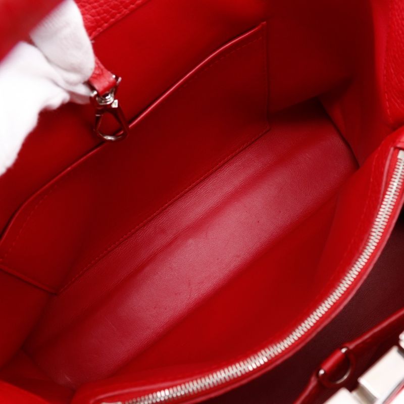 Louis Vuitton Capucines MM Parnasea Taurillon Leather Red Tr2125 — view 6