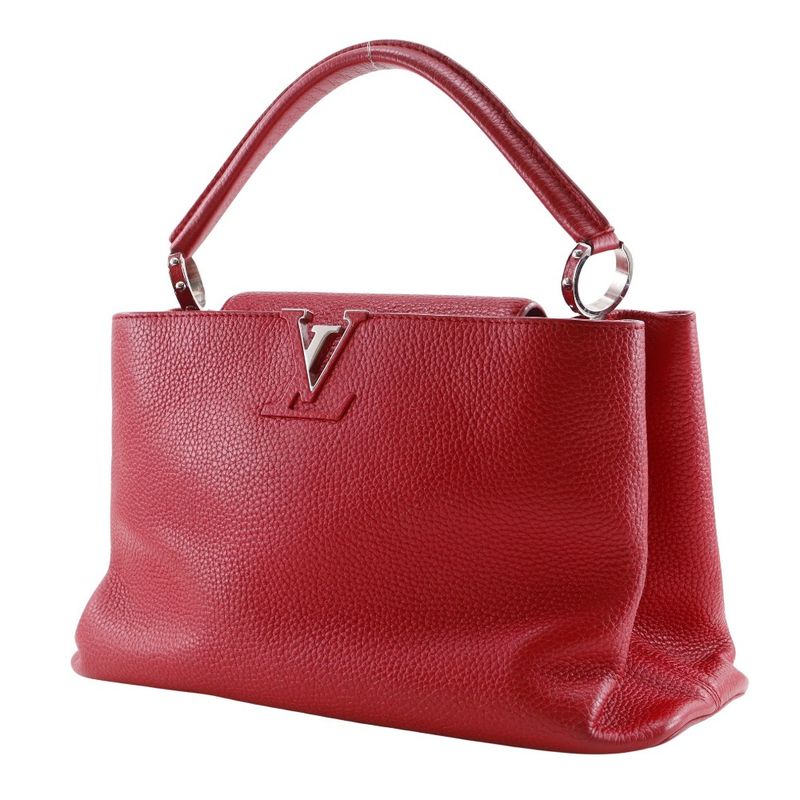 Louis Vuitton Capucines MM Parnasea Taurillon Leather Red Tr2125 — view 2