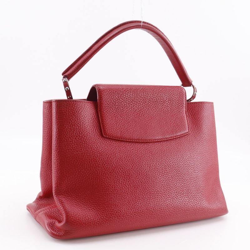 Louis Vuitton Capucines MM Parnasea Taurillon Leather Red Tr2125 — view 3