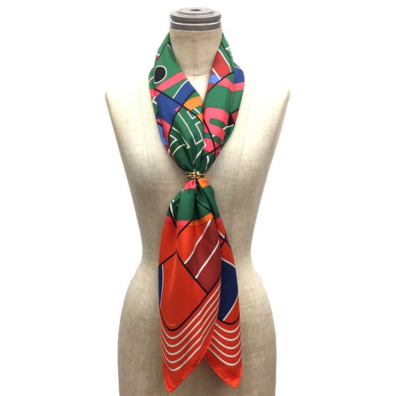 Hermes Scarf Carre 90 Sport Aq8101 — view 2