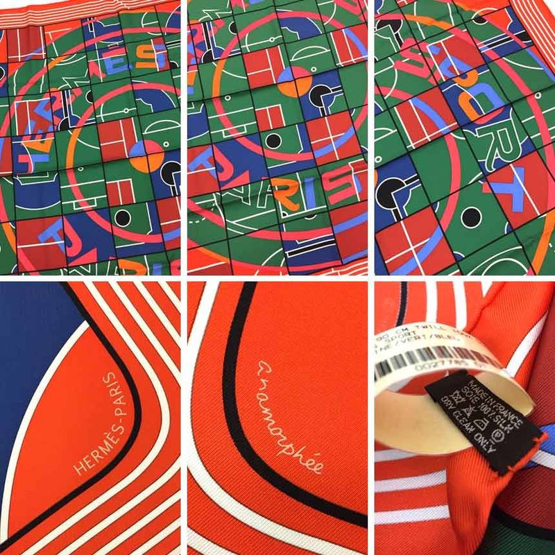 Hermes Scarf Carre 90 Sport Aq8101 — view 3