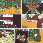 Hermes Scarf Carre 90 le Paradis du Roy King's Paradise Aq8174 — view 2
