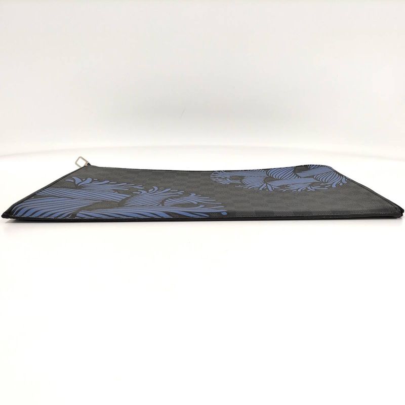Louis Vuitton Clutch Bag Pochette Jules GM Damier Graphite — view 7
