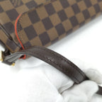 Louis Vuitton Recoleta Handbag Damier Ebene Brown — view 5