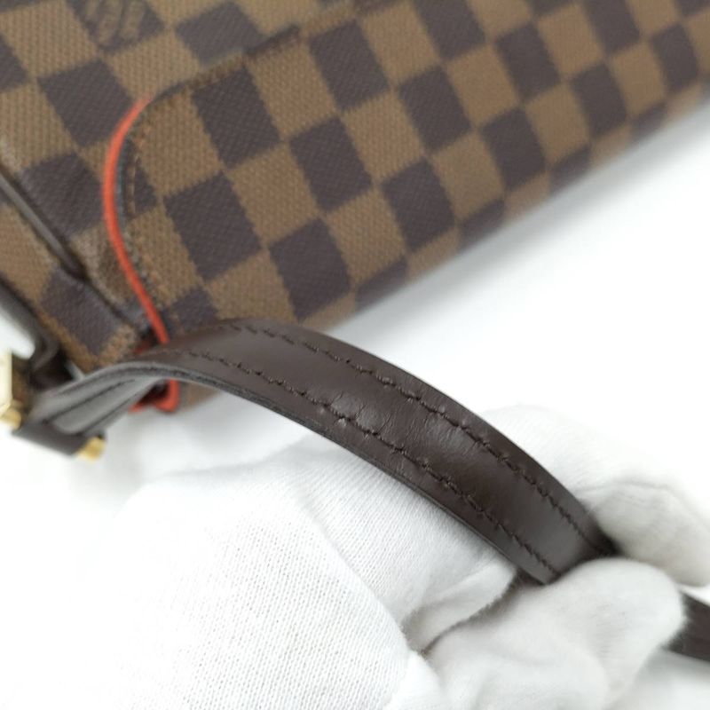 Louis Vuitton Recoleta Handbag Damier Ebene Brown — view 5