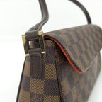 Louis Vuitton Recoleta Handbag Damier Ebene Brown — view 6