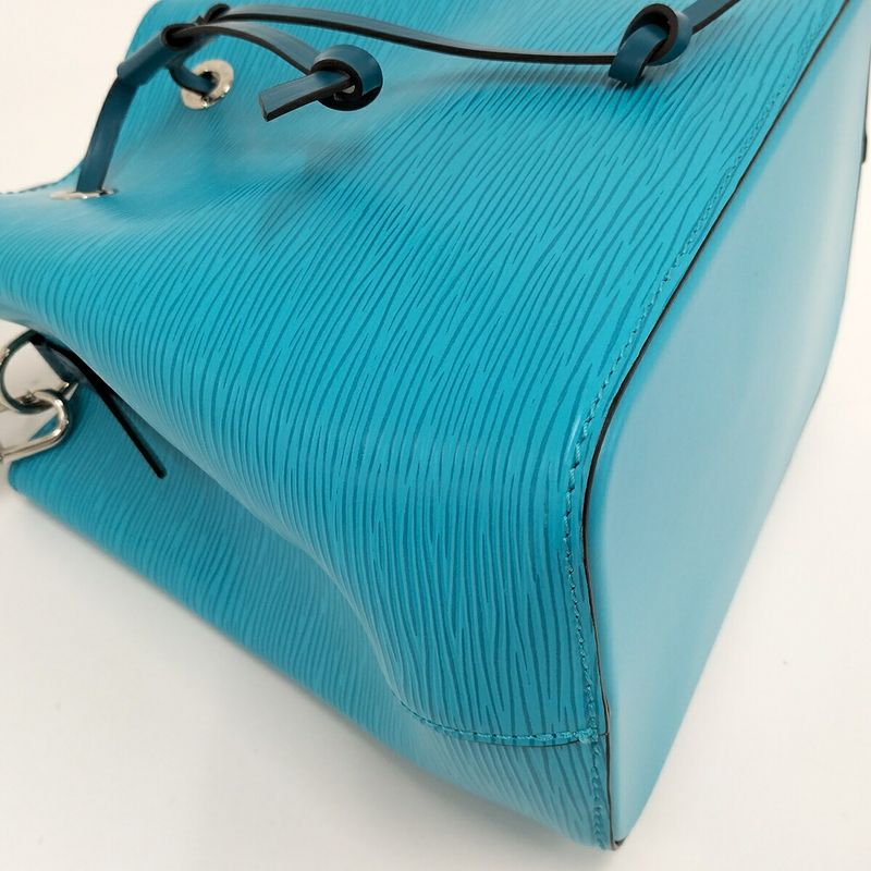 Louis Vuitton 2-Way Shoulder Bag Neo Noe BB Epi Turquoise Blue — view 3