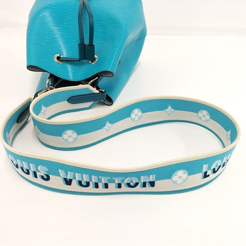 Louis Vuitton 2-Way Shoulder Bag Neo Noe BB Epi Turquoise Blue — view 7