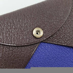 Hermes Calvi Duo Coin Case Leather Brown Z Stamp — view 6
