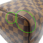 Louis Vuitton Bag Damier Handbag Speedy 35 Brown — view 8