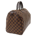 Louis Vuitton Bag Damier Handbag Speedy 35 Brown — view 4