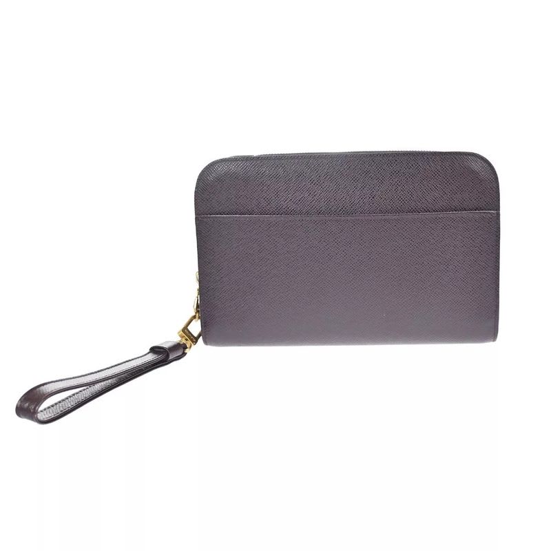 Louis Vuitton Clutch Bag Baikal Taiga Akaju 67 Bs173 — view 4