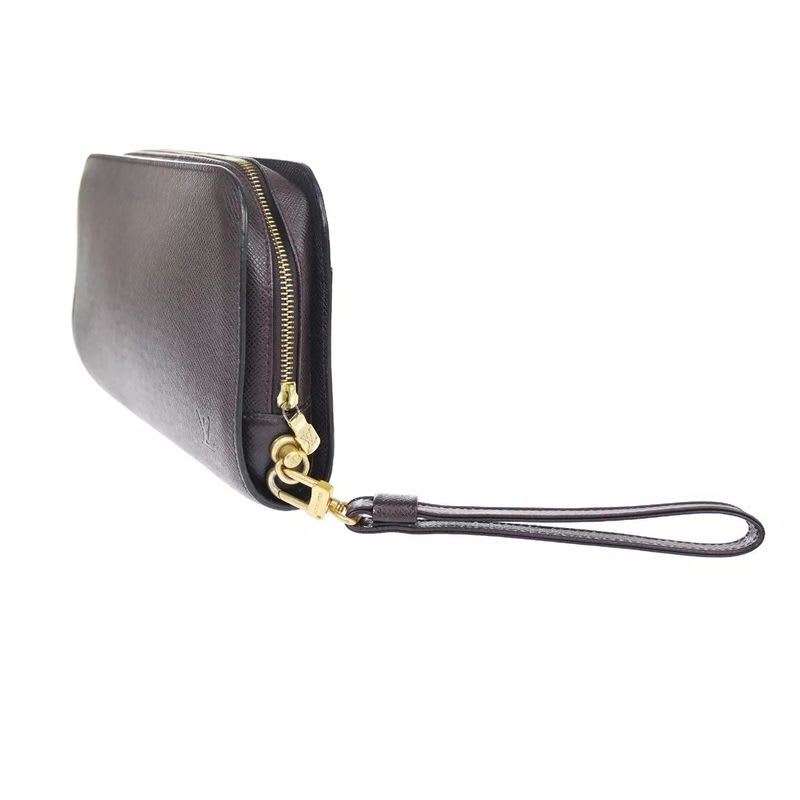 Louis Vuitton Clutch Bag Baikal Taiga Akaju 67 Bs173 — view 3
