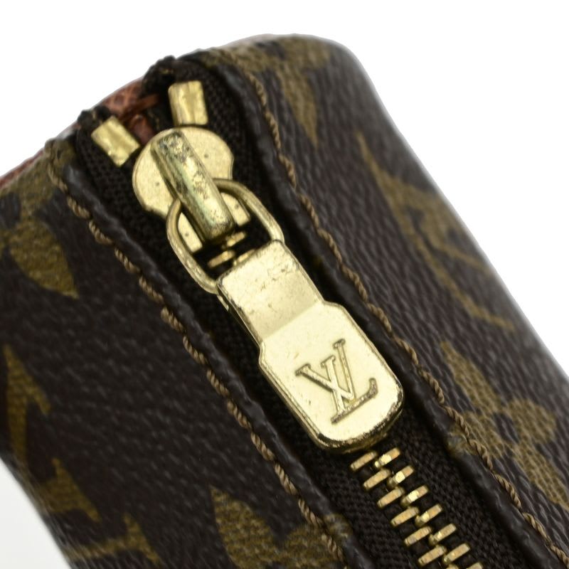 Louis Vuitton Golf Ball Case Monogram Brown 60 Bs175 — view 8