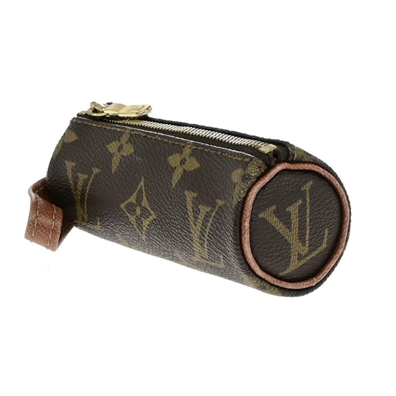 Louis Vuitton Golf Ball Case Monogram Brown 60 Bs175 — view 3