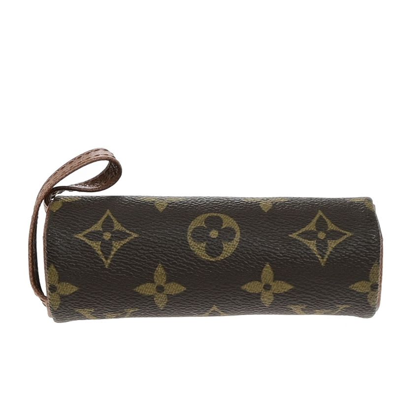 Louis Vuitton Golf Ball Case Monogram Brown 60 Bs175 — view 7