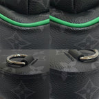 Louis Vuitton Avenue Sling Bag PM Monogram Eclipse Black Green — view 6