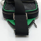 Louis Vuitton Avenue Sling Bag PM Monogram Eclipse Black Green — view 4