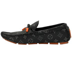 Louis Vuitton Leather Shoes Loafers Monogram Eclipse — view 3